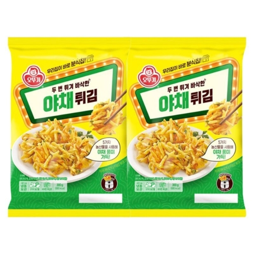오뚜기 야채튀김 300g (2개)_이미지