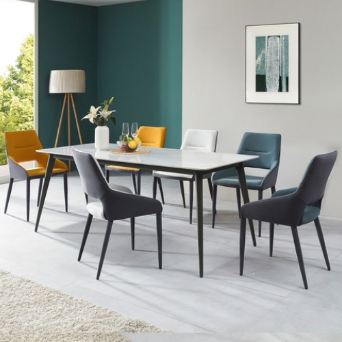 루시드퍼니처 아스타 세라믹 식탁 1800 (의자6개)_이미지