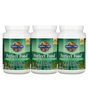 에이치브이엘 가든오브라이프 퍼펙트 푸드 슈퍼 그린 포뮬라 600g (3개)_이미지