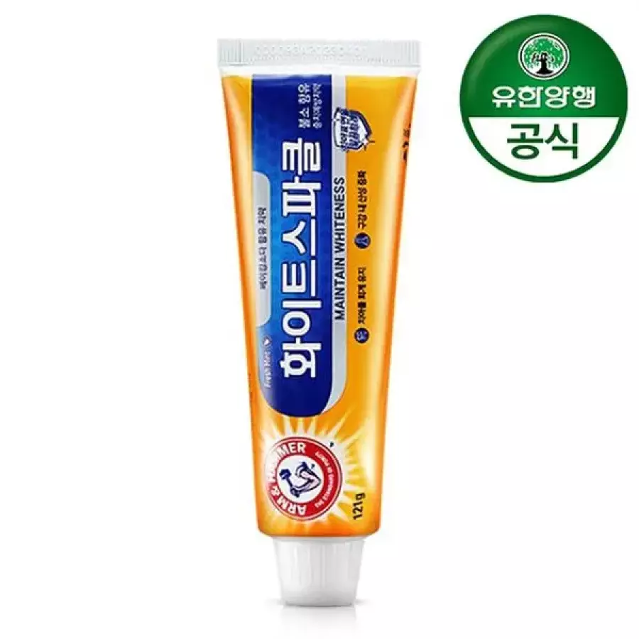 암앤해머 덴탈케어 화이트 스파클 치약 121g (24개)_이미지