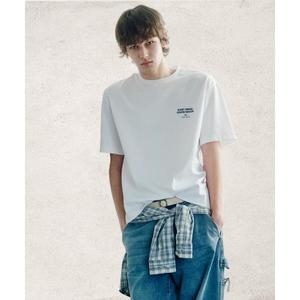 마인드브릿지 콜린스수피마_백포인트 세미 오버 티셔츠 3color MZTS3160 566059_이미지