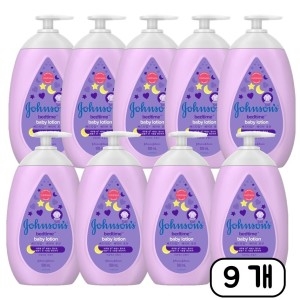 존슨즈베이비 베드타임 로션 펌프형 500ml (9개)_이미지