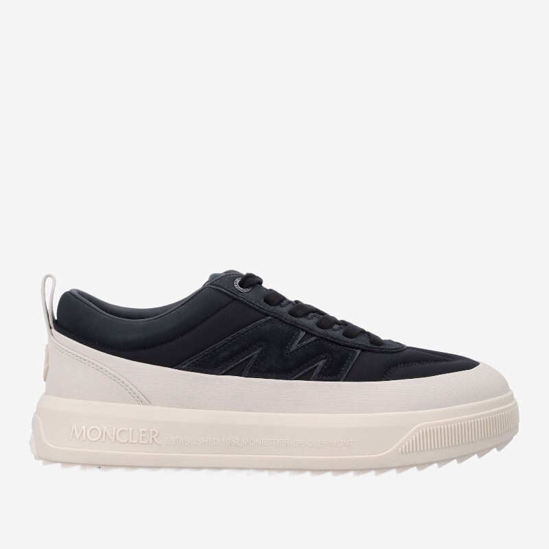 몽클레르 알티브 스웨이드 패널 로우탑 스니커즈 4M00150M7091 999