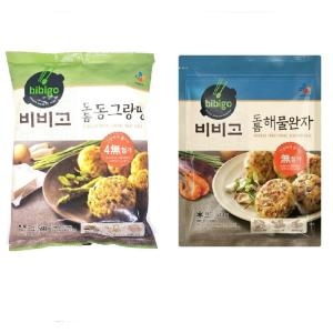 CJ제일제당 비비고 도톰동그랑땡 560g + 도톰해물완자 510g