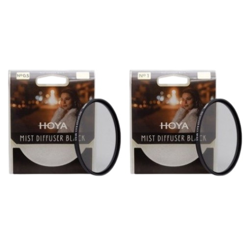 HOYA MIST DIFFUSER BLACK No0.5 + No 1 렌즈필터 (49mm)_이미지