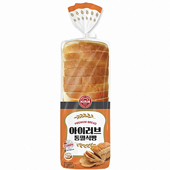 롯데웰푸드 기린 아이러브 통밀 식빵 500g이미지입니다. 누르면 해당 게시물로 새창이동합니다.