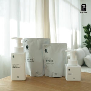  생활공작소 핸드워시 500ml+리필 400ml [본품2개+리필8개]