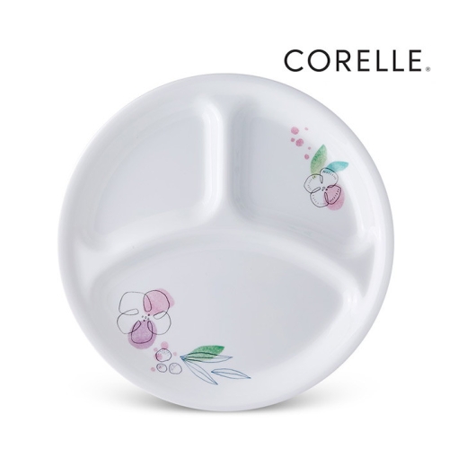 코렐 파스텔멜로디 삼절접시 대 1P PD-310_이미지