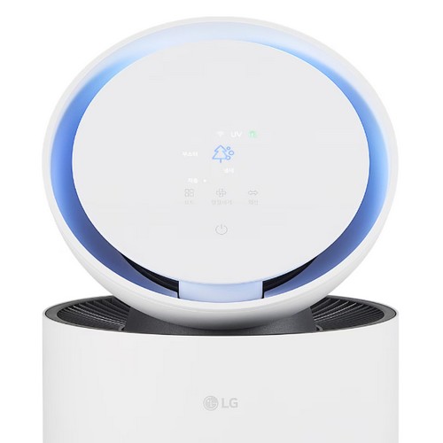LG전자 오브제컬렉션 퓨리케어 에어로부스터 AS155GWDL + 에어워셔 HW300BBB_이미지