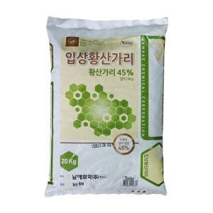 [불명] 남해화학 입상황산가리 20kg_이미지