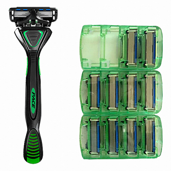 도루코 페이스6 + 면도날 (면도기1개+날10개)