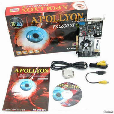 유니텍전자 GeForceFX 5600XT 유니텍 Apollyon FX G