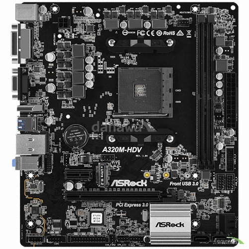 ASRock A320M-HDV ������