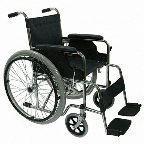 보급형 스틸휠체어 병원용 FS874-PU