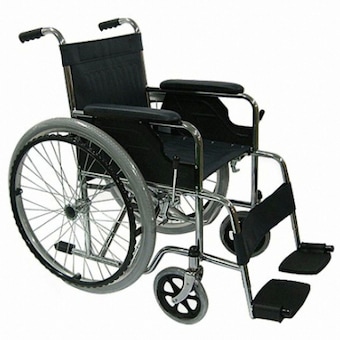 대성공업 보급형 스틸<b>휠체어</b> 병원용 FS874-PU