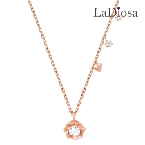 라디오사 18K La Diosa 라디오사 목걸이 LK18JJ-9277N