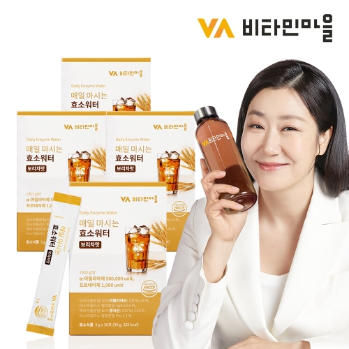 비타민마을 매일 마시는 효소워터 30포 (4개)_이미지