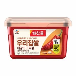 해찬들 우리찹쌀 태양초 고추장 1kg (1개)_이미지