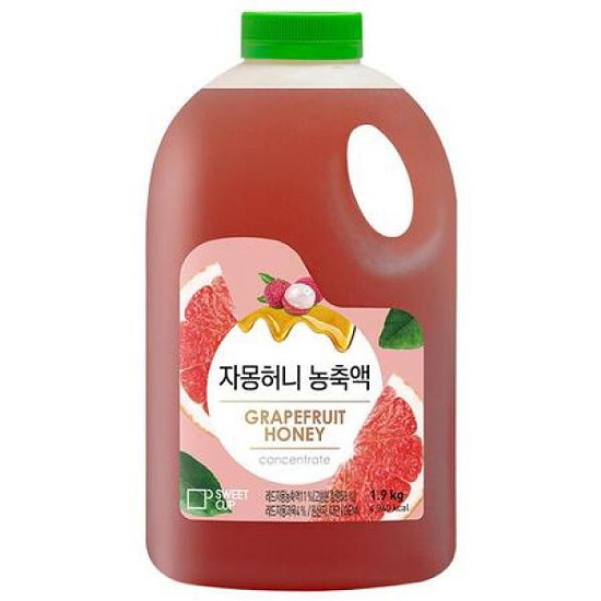 스위트컵 자몽허니 농축액 1.9kg (6개)_이미지