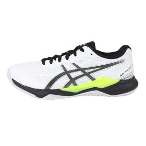  아식스 GEL TACTIC 12 와이드 배구화 3E 화이트건메탈 1073A059