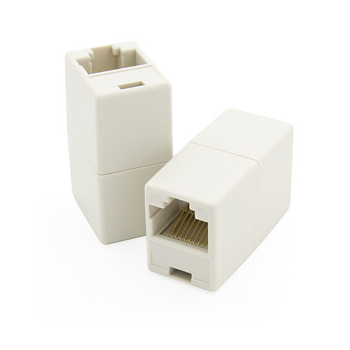 탑라인에이치디 HDTOP HT-I25 RJ45 8P8C I형 랜커플러 (화이트, 100개)_이미지