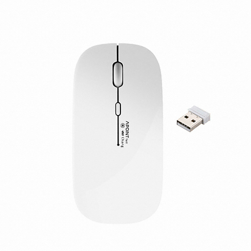 APOINT T3 PLUS 무소음 무선 마우스 (블랙)_이미지