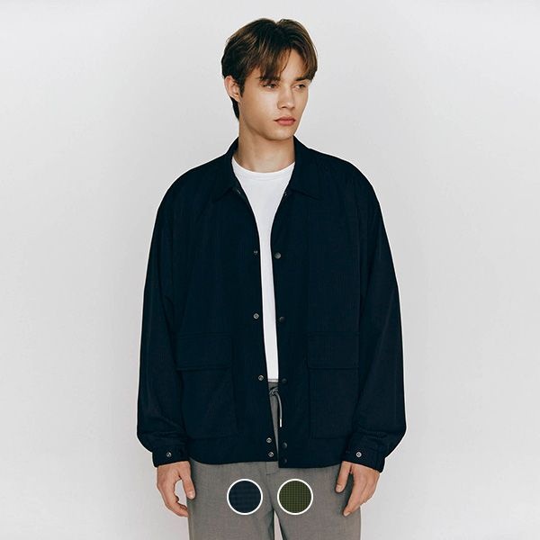 컨셉원 나일론 릴렉스핏 셔츠 자켓 10075525/075525