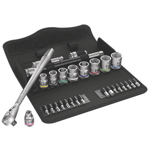 베라 3/8인치 자이클롭 메탈 라쳇 소켓세트 8100SB8 (29pcs)_이미지