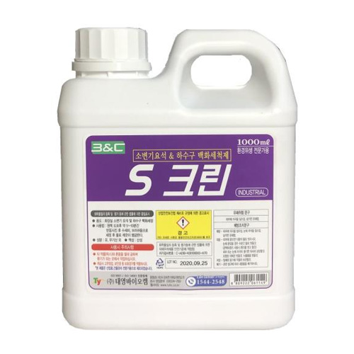태영바이오켐 S크린 요석제거제 1L (1개)