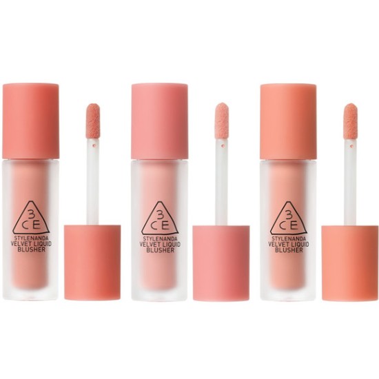 3CE 벨벳 리퀴드 블러셔 3.4g (1개)_이미지
