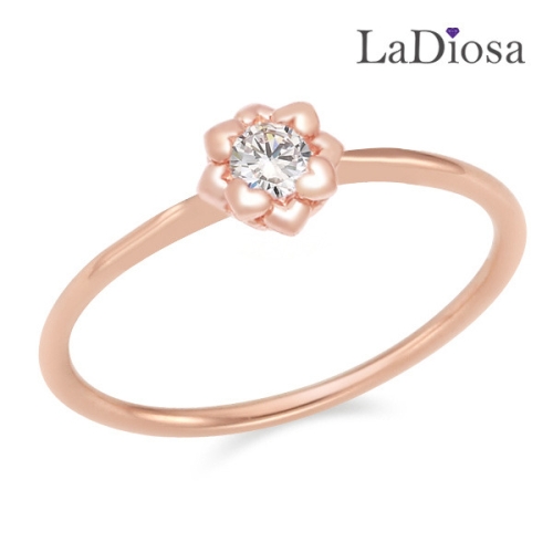 라디오사 14K 라디오사 LaDiosa  여성반지 LK14JJ-9277R LK14JJ-9277R_이미지