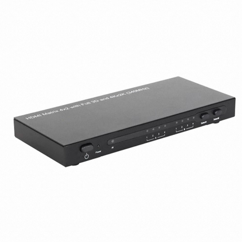 강원전자 NETmate 4K 지원 HDMI 4:2 매트릭스 분배기 (NM-HX422)