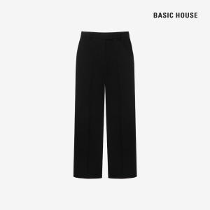 베이직하우스 여성 TR스판 와이드핏 히든밴딩 슬랙스 LAPT0202