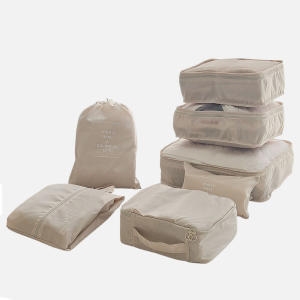 여행용 파우치 압축 캐리어 정리백 세트