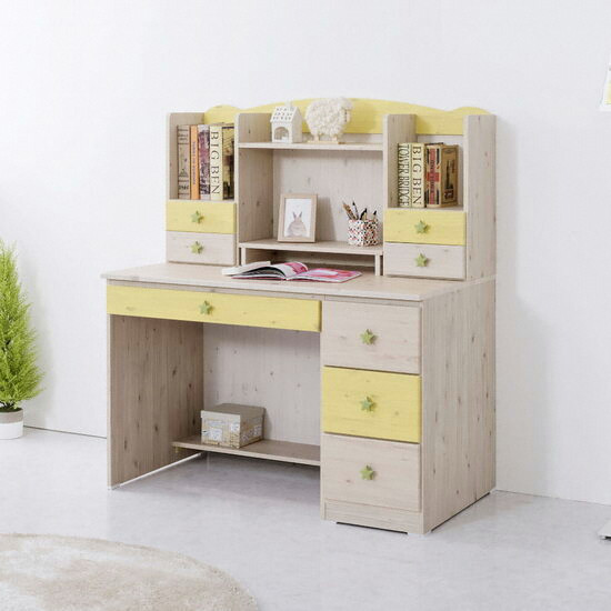 가구아이닷컴 에이블 초등 기본책상+서랍책꽂이세트 (1140x600)_이미지