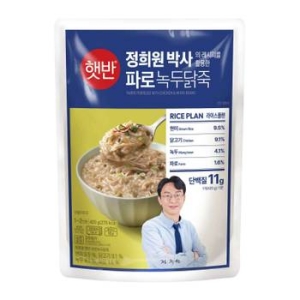 CJ제일제당  햇반 라이스플랜 파로녹두닭죽 420g