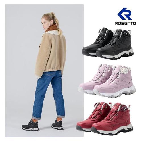 로젠토 25FW 최신상 여성 다이얼 패딩 방한화