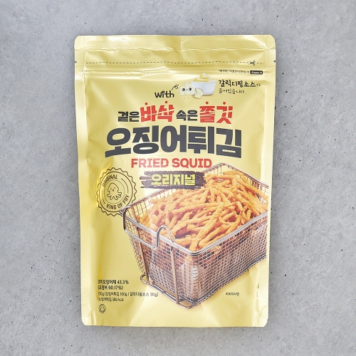 정화식품 후라이드 오징어튀김 오리지널 130G
