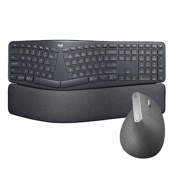 <b>로지텍</b> ERGO K860 + <b>MX</b> <b>VERTICAL</b>