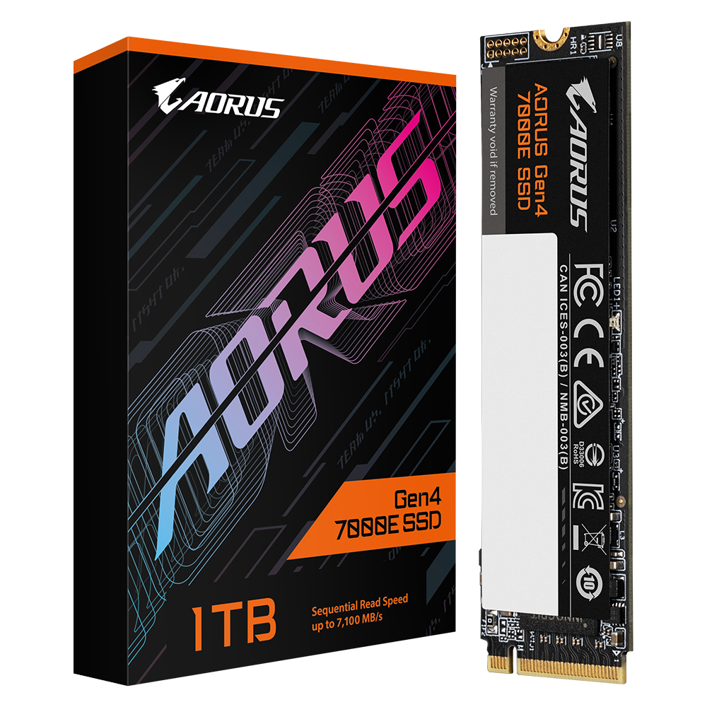 GIGABYTE AORUS Gen4 7000E M.2 NVMe 제이씨현 (1TB)_이미지