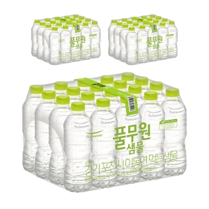 풀무원샘물 무라벨 샘물 500ml (60개)