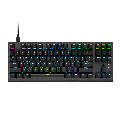 CORSAIR K60 RGB PRO TKL OPX 게이밍 기계식 키보드 (블랙)