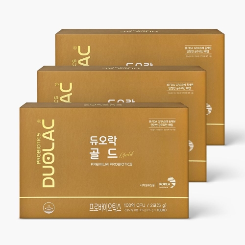 듀오락 골드 프로바이오틱스 2.5g 130포 (3개)_이미지