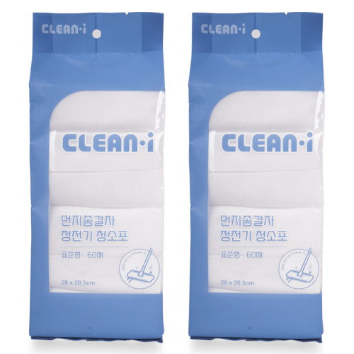 크린아이 미세먼지용 청소기 리필 60매 [2개]