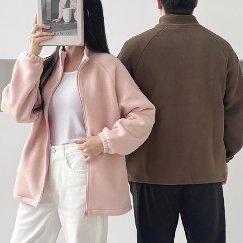 셀러허브 의류 남녀공용 양털 후리스 집업 자켓 SD-251041랍슨유통_이미지