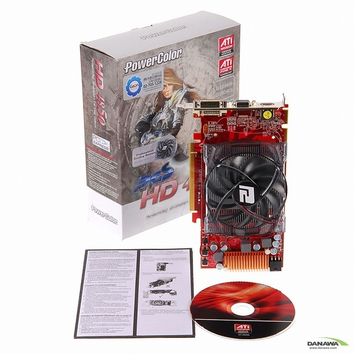 PowerColor 라데온 HD 4850 CHALLENGER HDMI 512MB AC30 L2_이미지