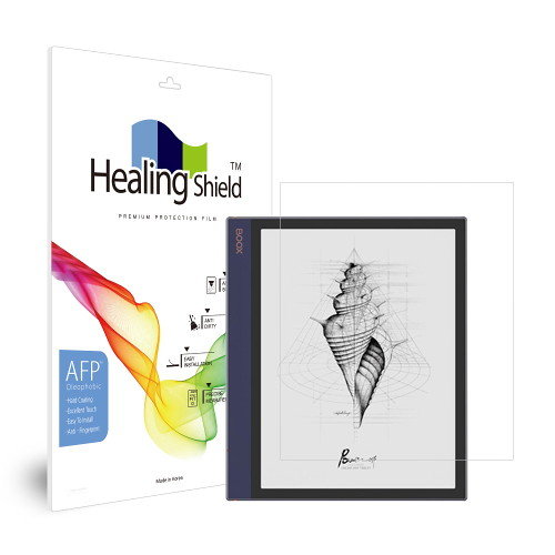 폰트리 힐링쉴드 BOOX NOTE AIR 올레포빅 고광택 보호 필름 (액정 1매)_이미지