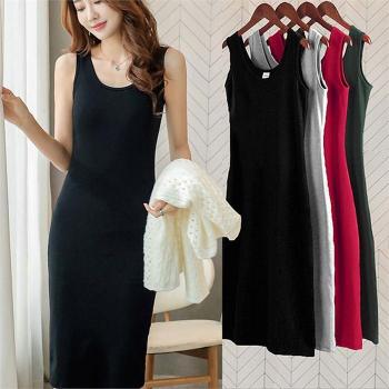 오노마 ONM 4칼라 무지 나시 원피스 MA8050 S8435224