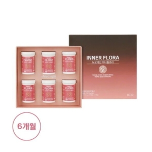 유한건강생활 이너플로라 질건강 유산균 6개월분 30캡슐 6통