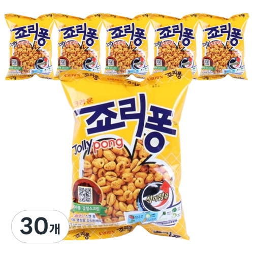 크라운제과 죠리퐁 74g (30개)